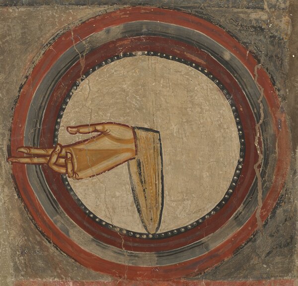Artwork shown to scale