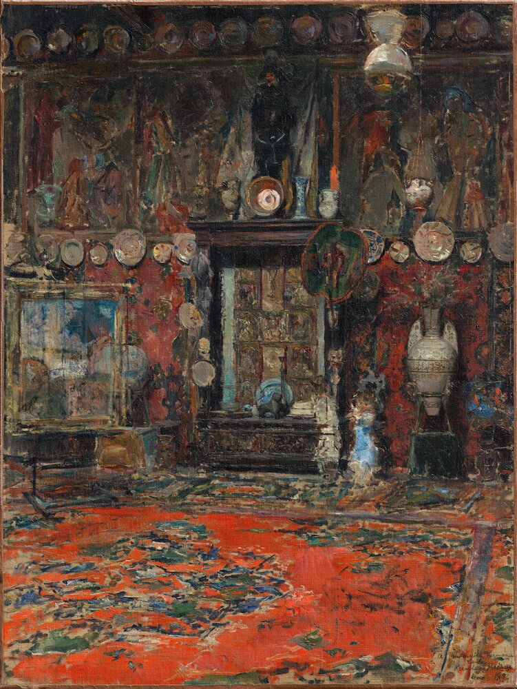Artwork shown to scale