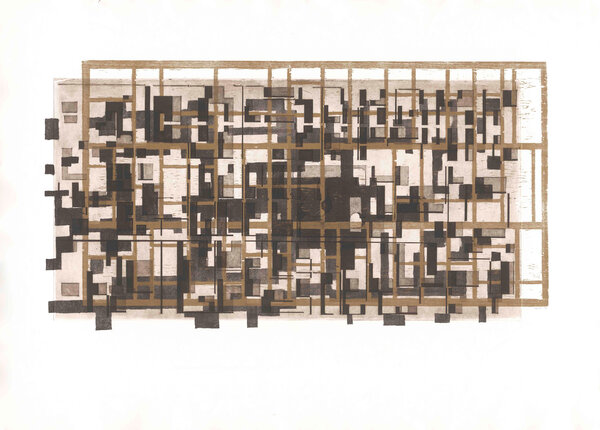 Artwork shown to scale