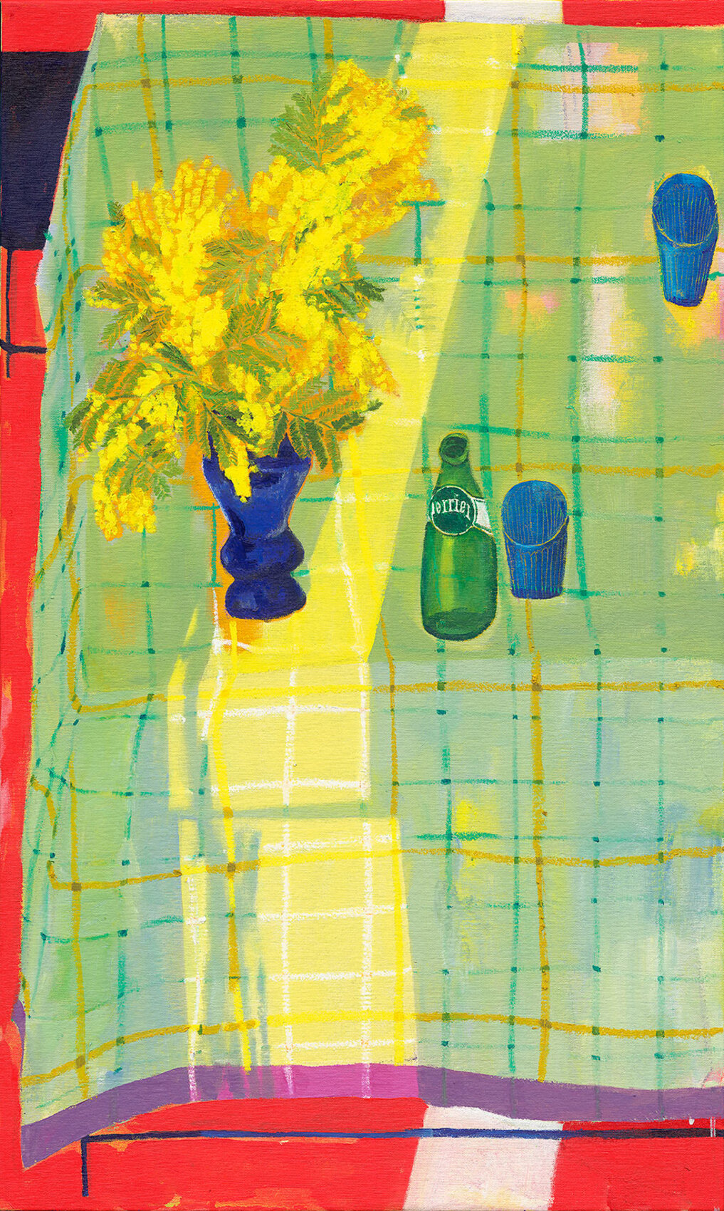 Artwork shown to scale