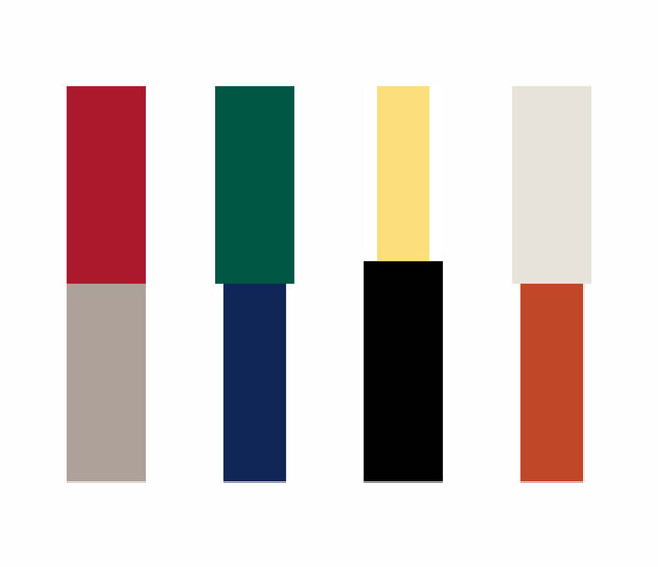 Artwork shown to scale
